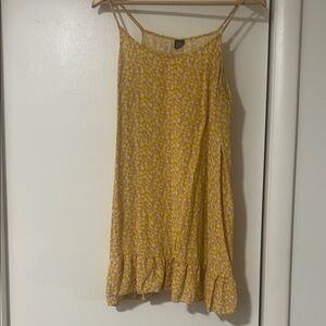Floral Yellow Dress